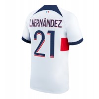 Paris Saint-Germain Lucas Hernandez #21 Replica Away Shirt 2023-24 Short Sleeve